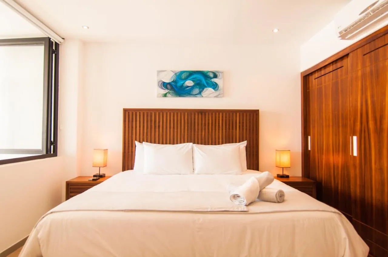 Kuxtal 3 Bedroom Downtown Apartment By Casago Playa del Carmen 0*,  Mexico