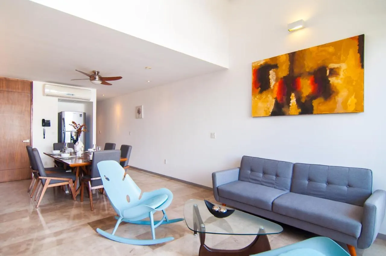 Kuxtal 3 Bedroom Downtown Apartment By Casago Playa del Carmen